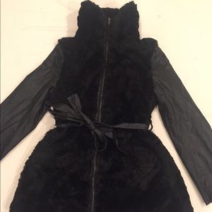 Black Fur WinterJacket